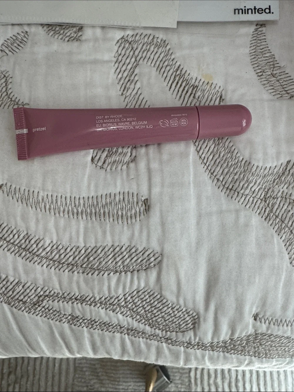 RHODE peptide lip tint pretzel